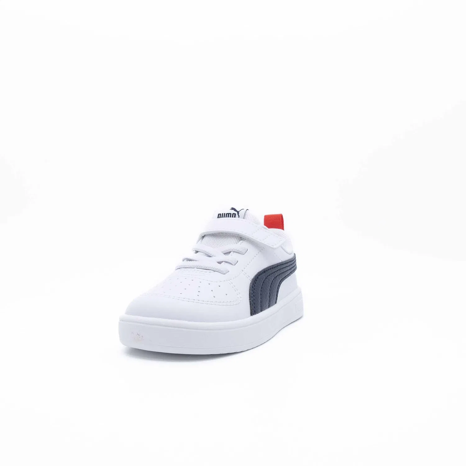 Детские кроссовки с липучкой Puma Rickie Ac Inf Puma, Цвет Weiss — фото 3