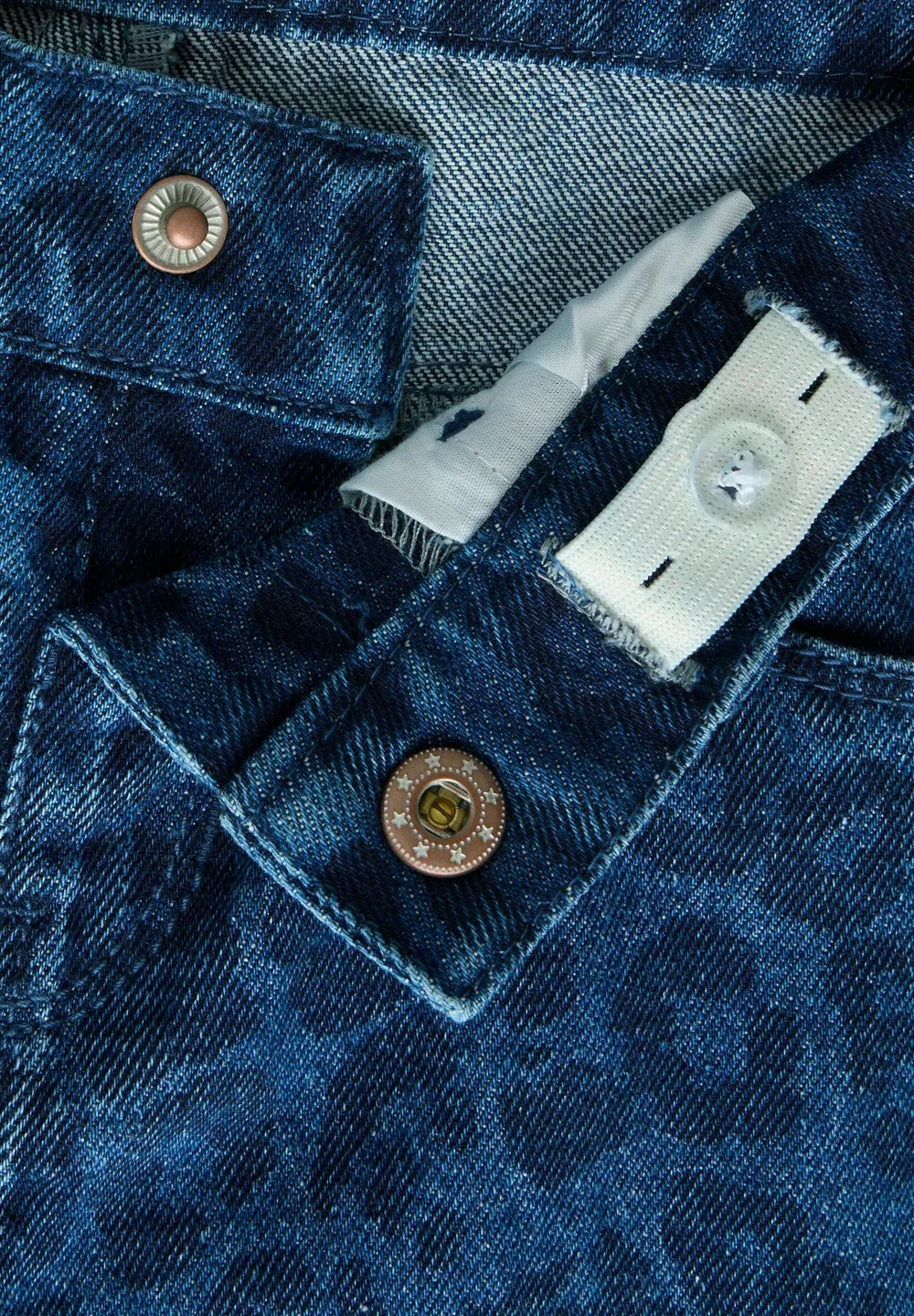 Джинсы свободного кроя (мамины) Name It, Denim Blue — фото 3
