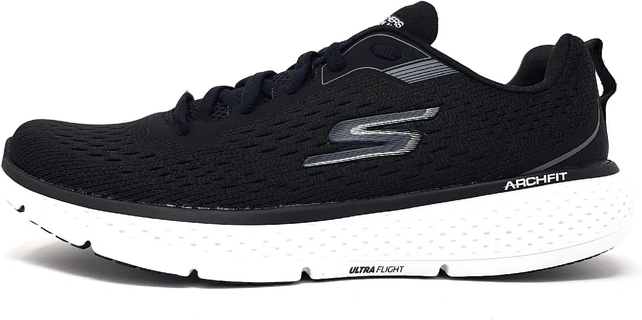 Мужские беговые кроссовки Skechers Performance GO Run Pure 3, Bkw Black White