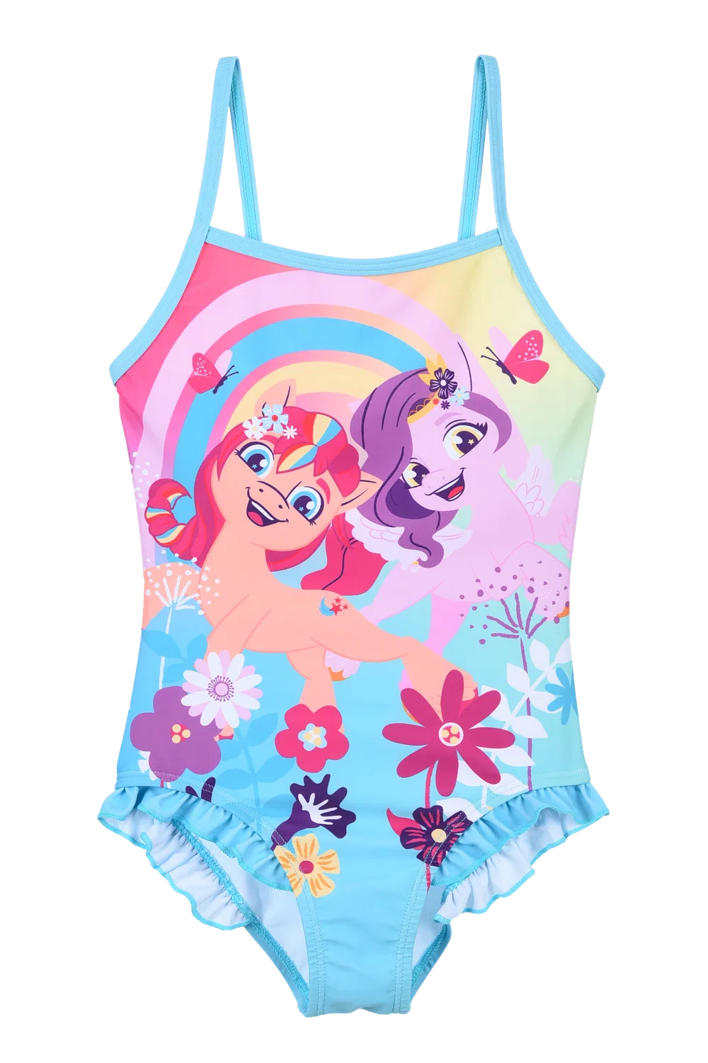 Детский спортивный купальник My Little Pony, синий
