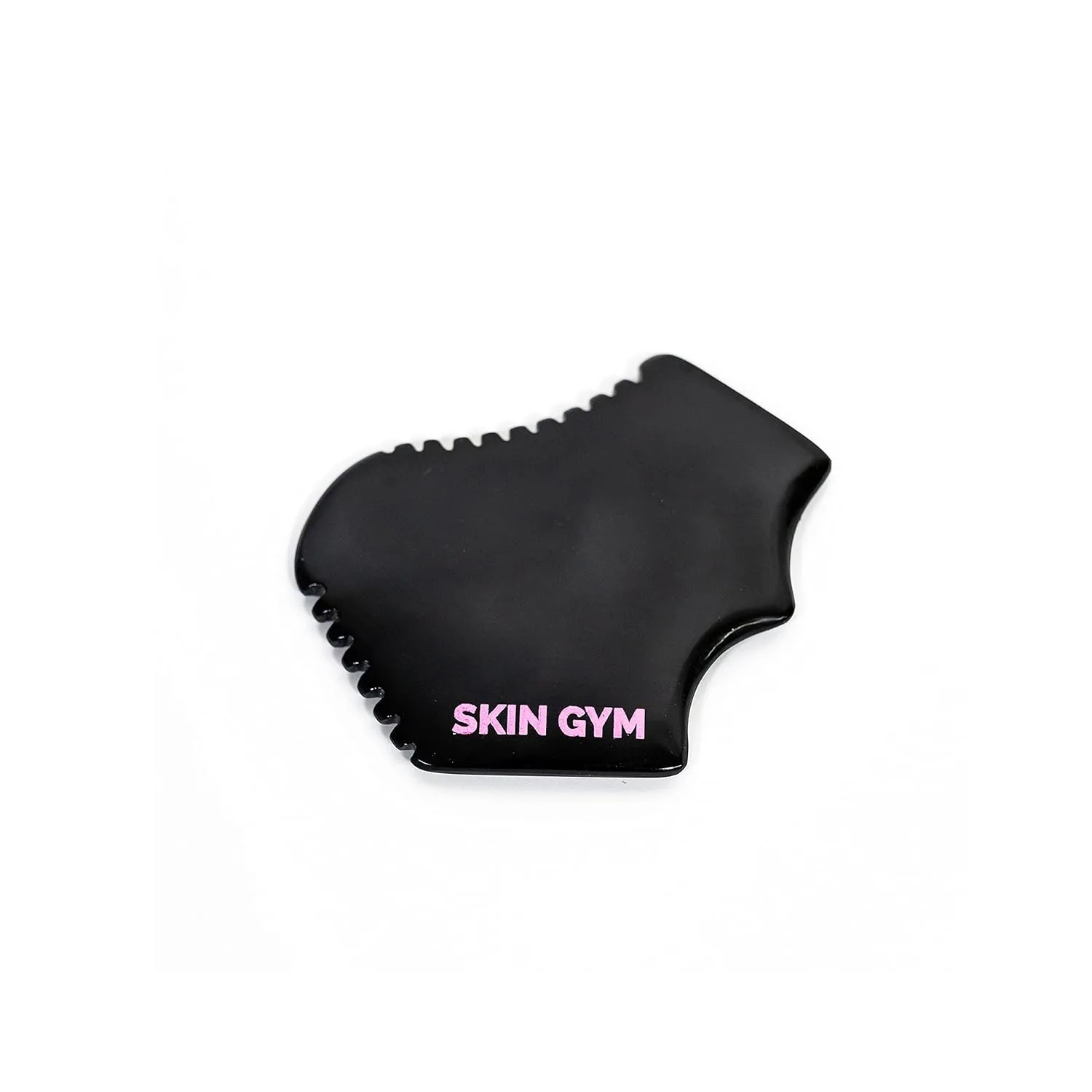 Массажер для лица Skin Gym Cleo Bian Stone Gua Sha для уменьшения мешков под глазами, отечности и мелких морщин. Антивозрастной лифтинг-уход за кожей лица. Косметический инструмент.