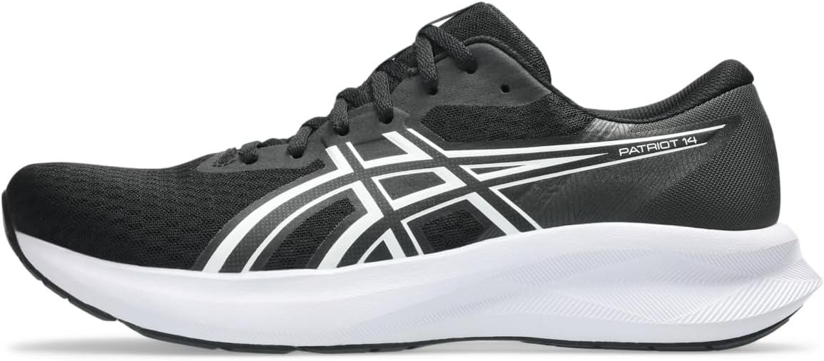 

Мужские кроссовки для бега ASICS Patriot 14, белый/черный
