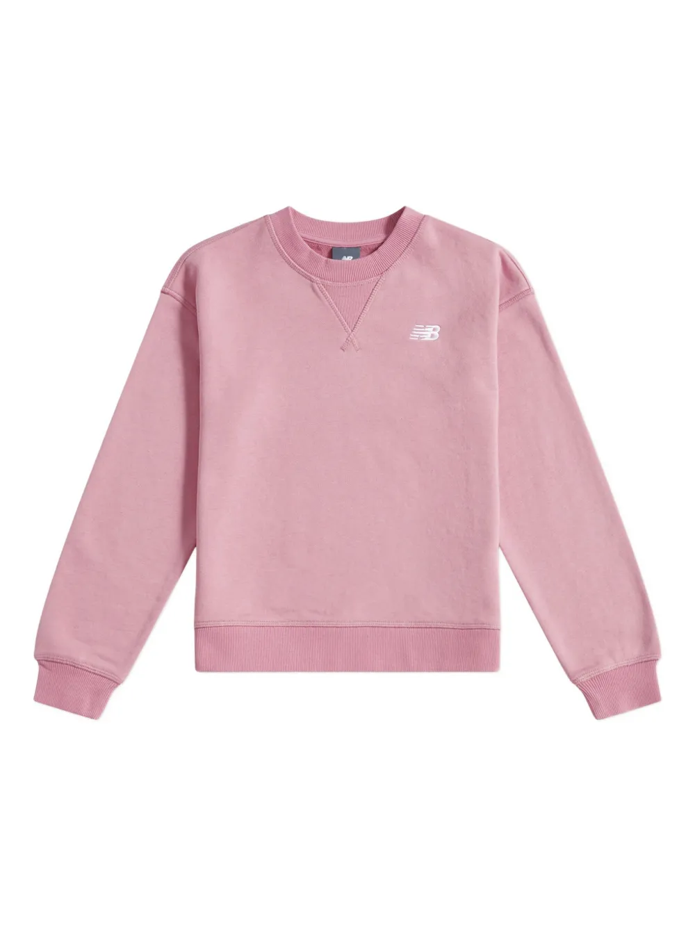 

Толстовка с длинными рукавами New Balance Kids, розовый