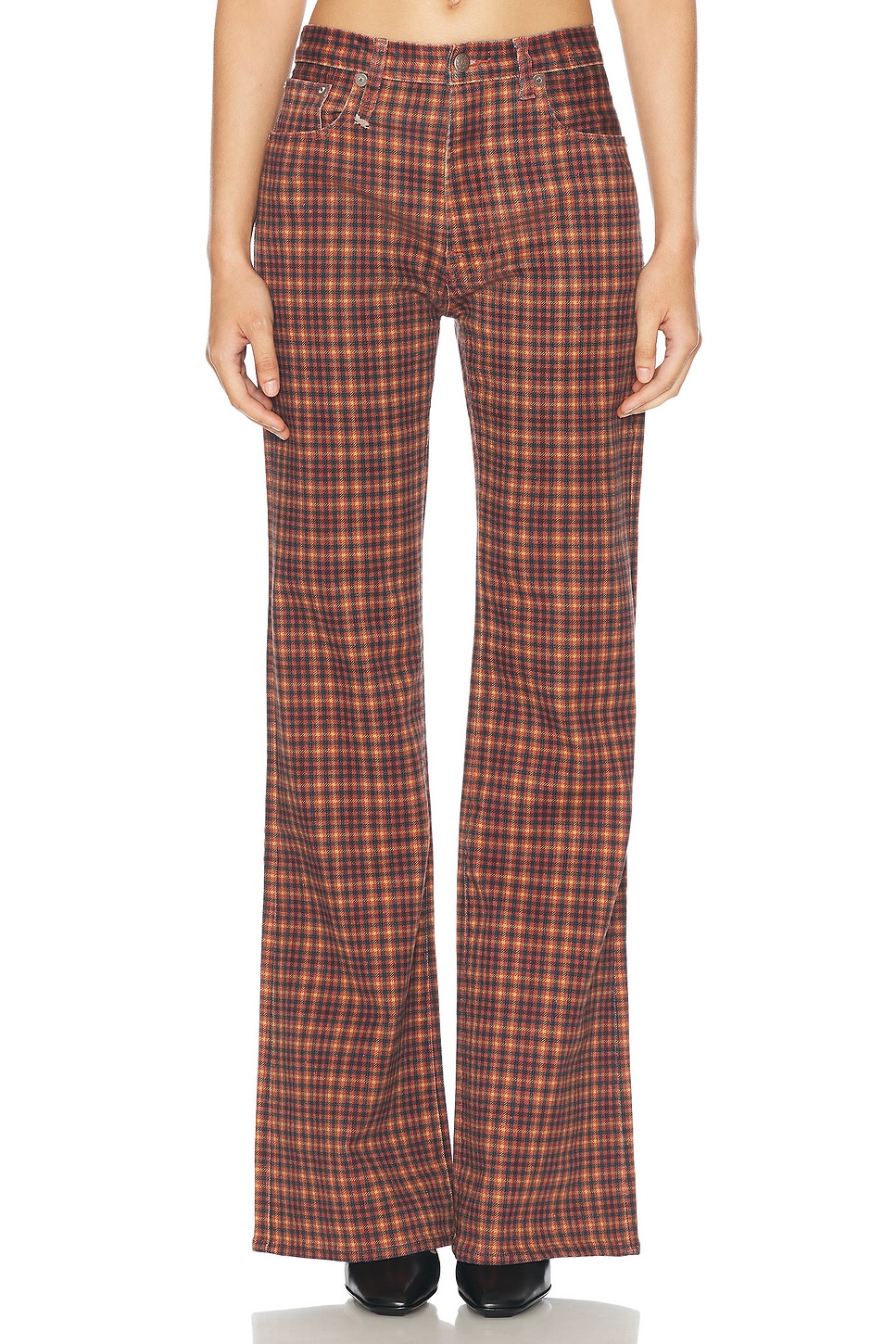

Джинсы женские R13, цвет Printed Auburn