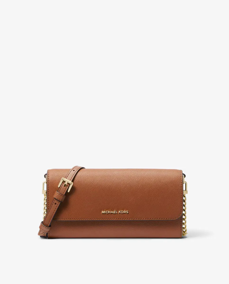 

Женская сумка через плечо Jet Set из сафьяновой кожи Michael Michael Kors, коричневый