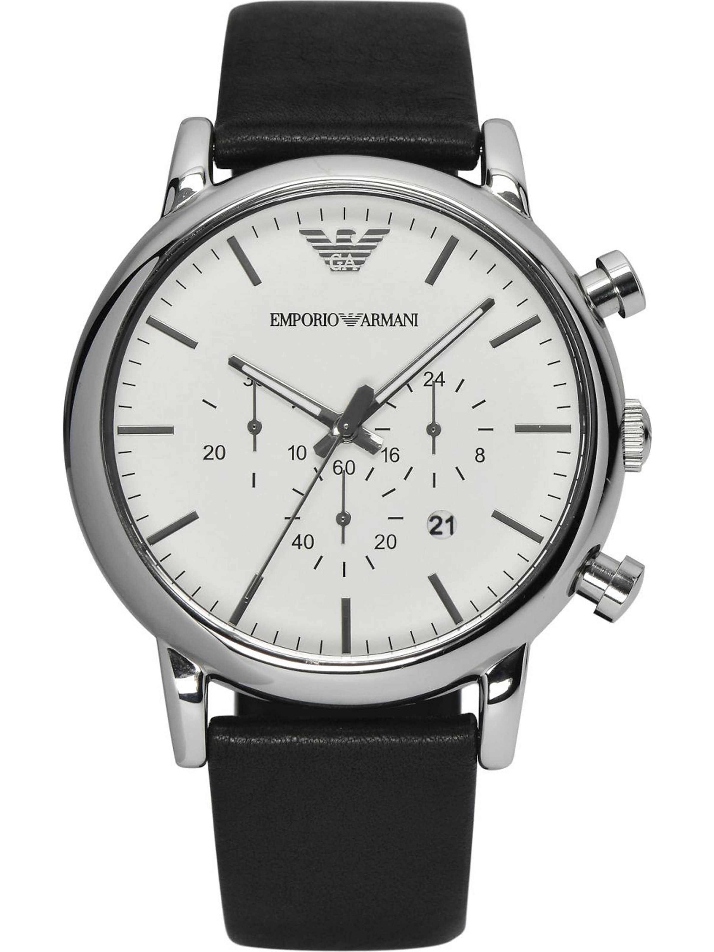 

Emporio Armani Часы Analog 'AR1807' в черном цвете