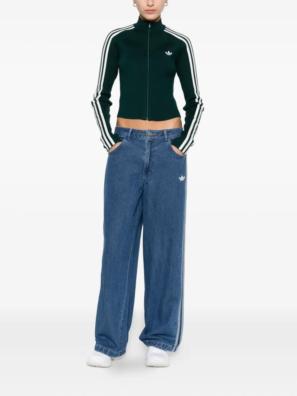 Джинсы Originals Firebird Adidas Originals, синий — фото 2