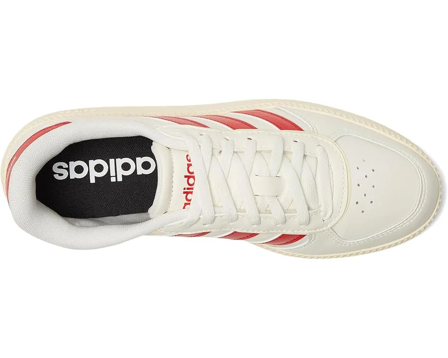 Кроссовки Adidas Kids Breaknet Sleek Shoes (Big Kid), Off White/Better Scarlet/Warm Vanilla — фото 2