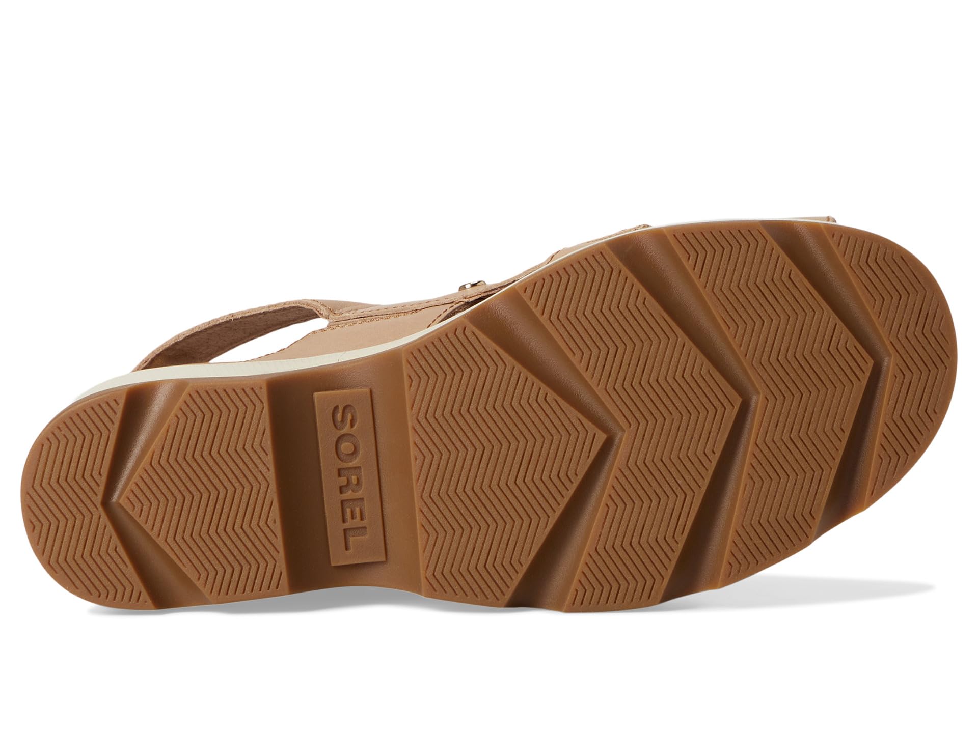 Сандалии SOREL Joanie Iv Sandals Wedge, цвет Honest Beige/Gum — фото 3