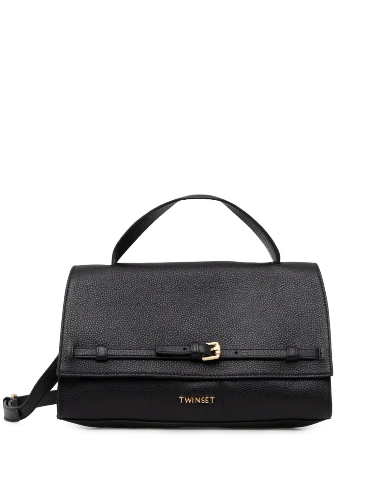 

TWINSET сумка-тоут с логотипом, черный