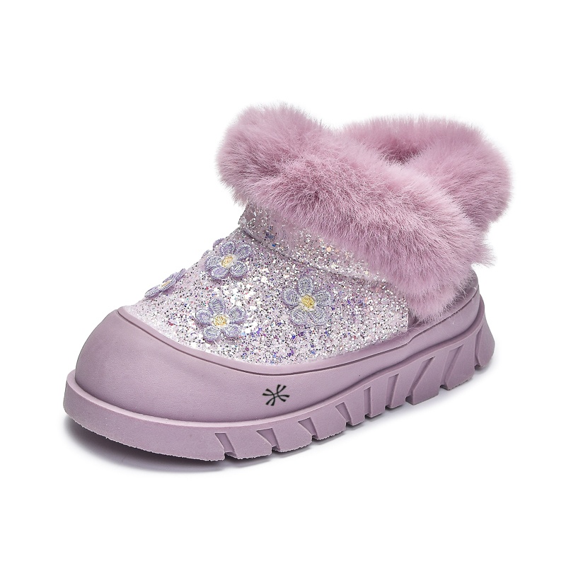 

Детские утепленные ботинки Kids YUZHAOLIN, фиолетовый