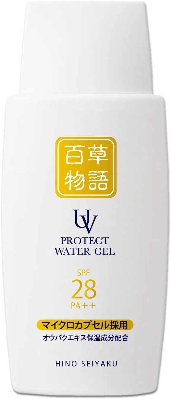 Солнцезащитный гель Hino Pharmaceutical Mogusa Monogatari UV Protection Water Gel SPF28 PA++ 80 г