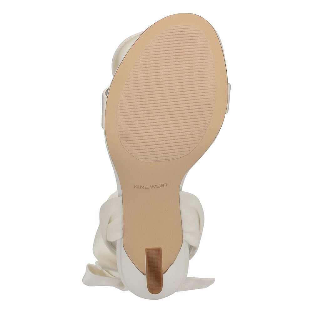 Женские модельные сандалии Nine West Krave Bridal, цвет White Satin — фото 3