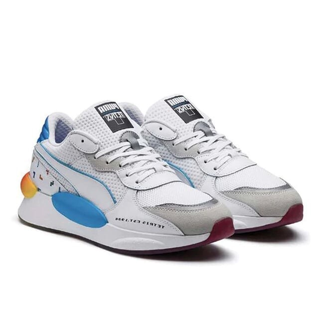 Мужские кроссовки X tetris rs 9 8 e Puma, белый — фото 2