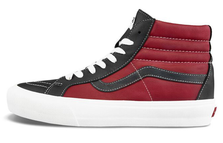 

Кроссовки Vans SK8 Skateboard Shoes Unisex High-Top Black Red