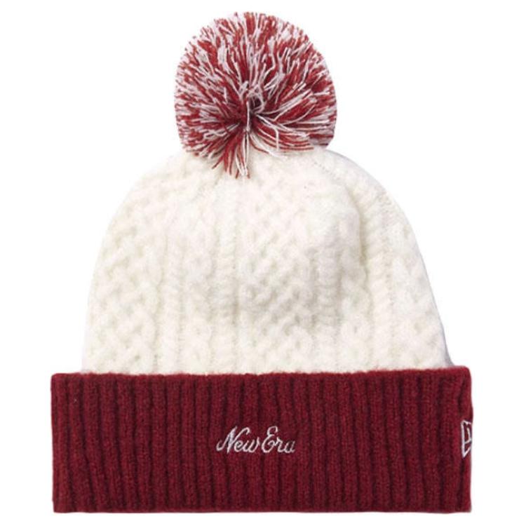 

New Era Белая унисекс шапка из полиэстера, White