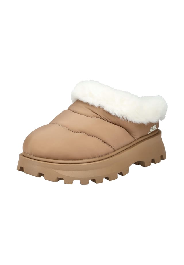 Текстильные тапочки Steve Madden, цвет tan