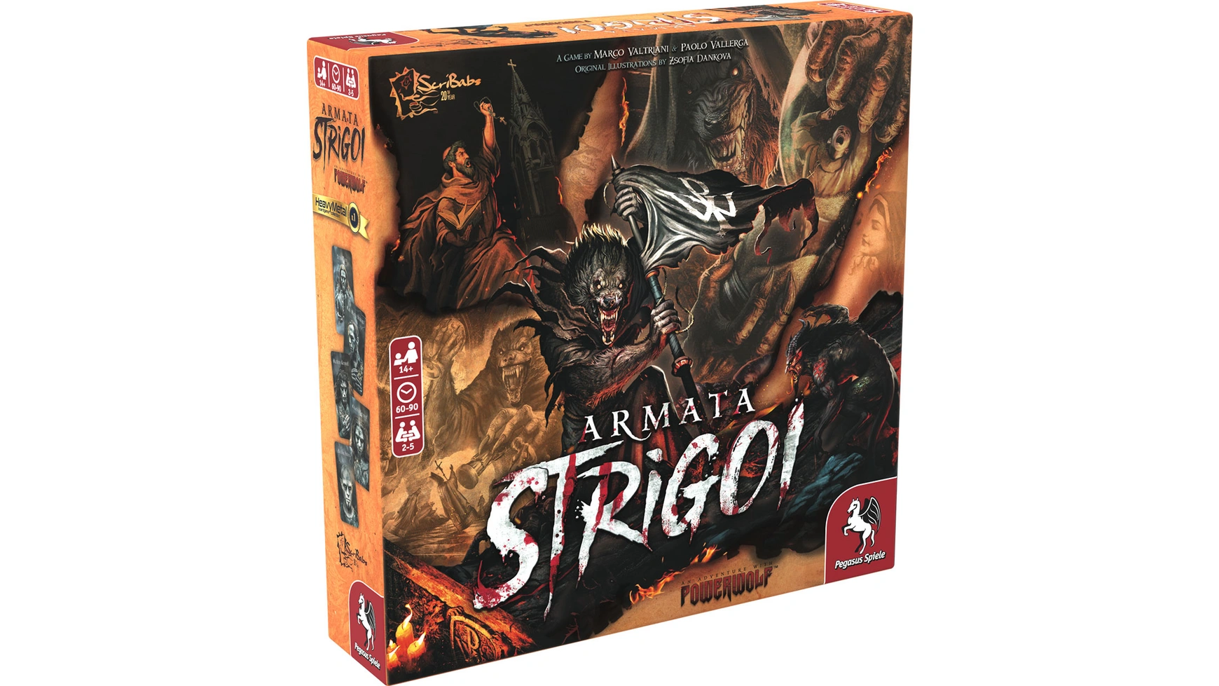 

Pegasus Армата Стригои Настольная игра Powerwolf игра для знатоков