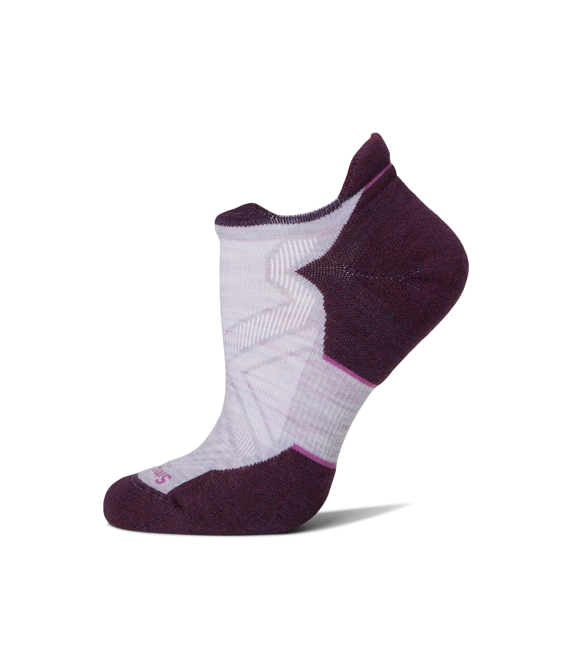 

Носки Smartwool Run Targeted Cushion Low Ankle, цвет Purple/White