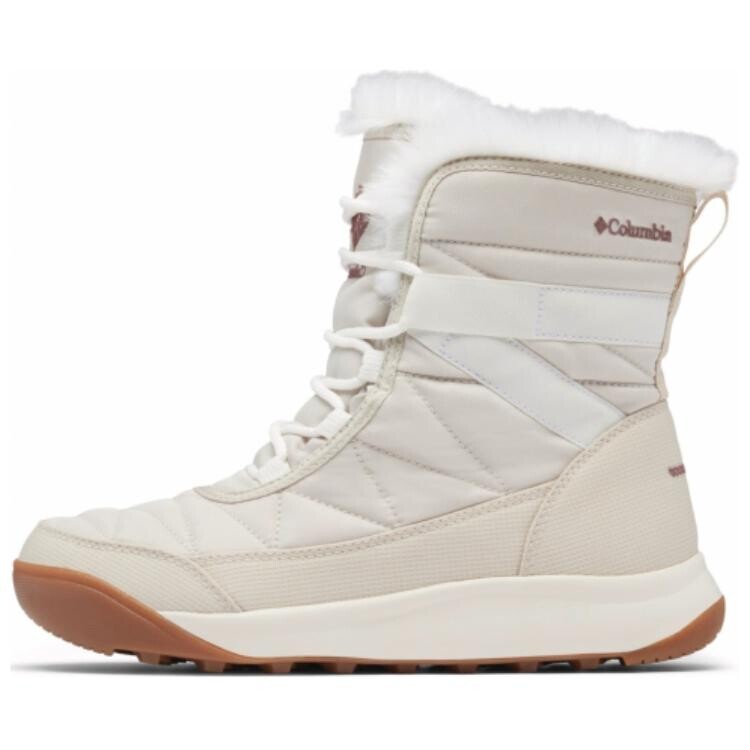 Женские зимние сапоги Columbia Minx стеганые с искусственным мехом, белый