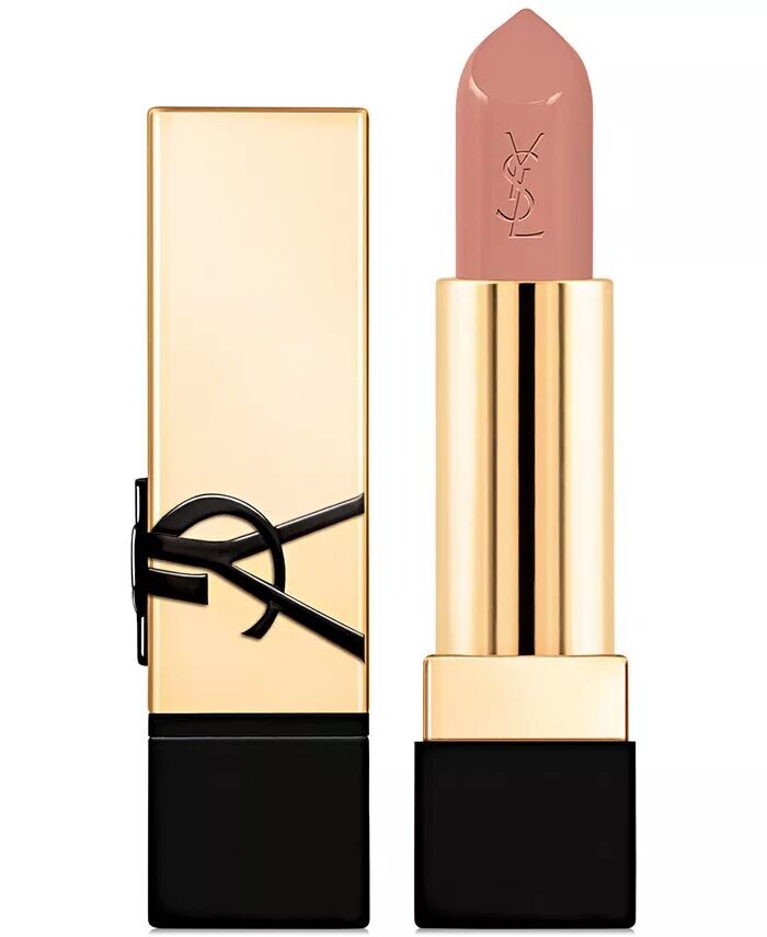 

Атласная губная помада Rouge Pur Couture Yves Saint Laurent, цвет N13 Effortless Maroon - Deep Rich Brown