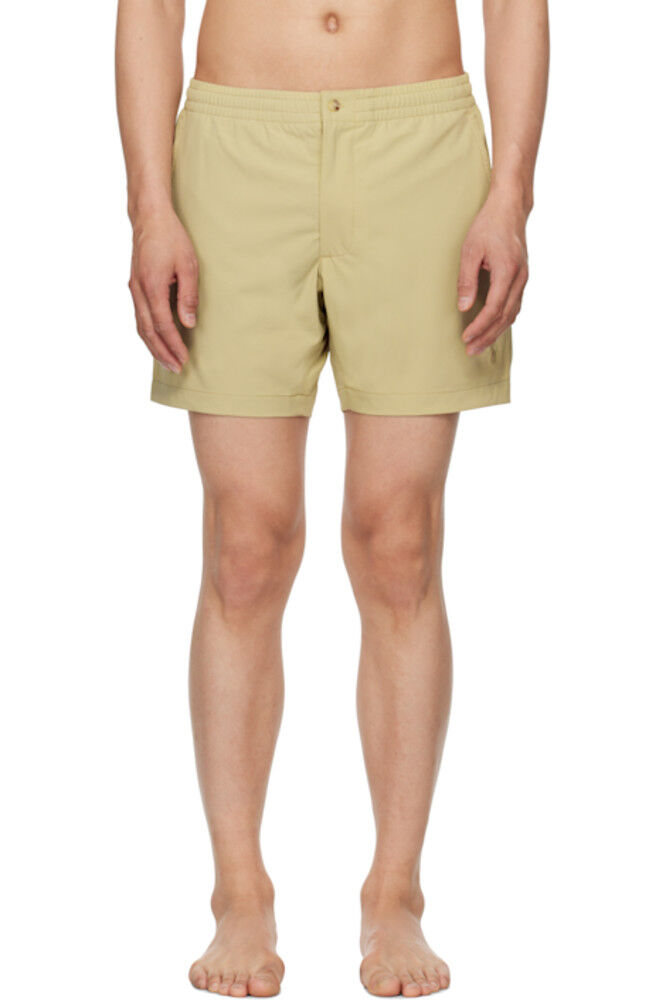 

Бежевые 6-дюймовые шорты для плавания Polo Prepster Polo Ralph Lauren