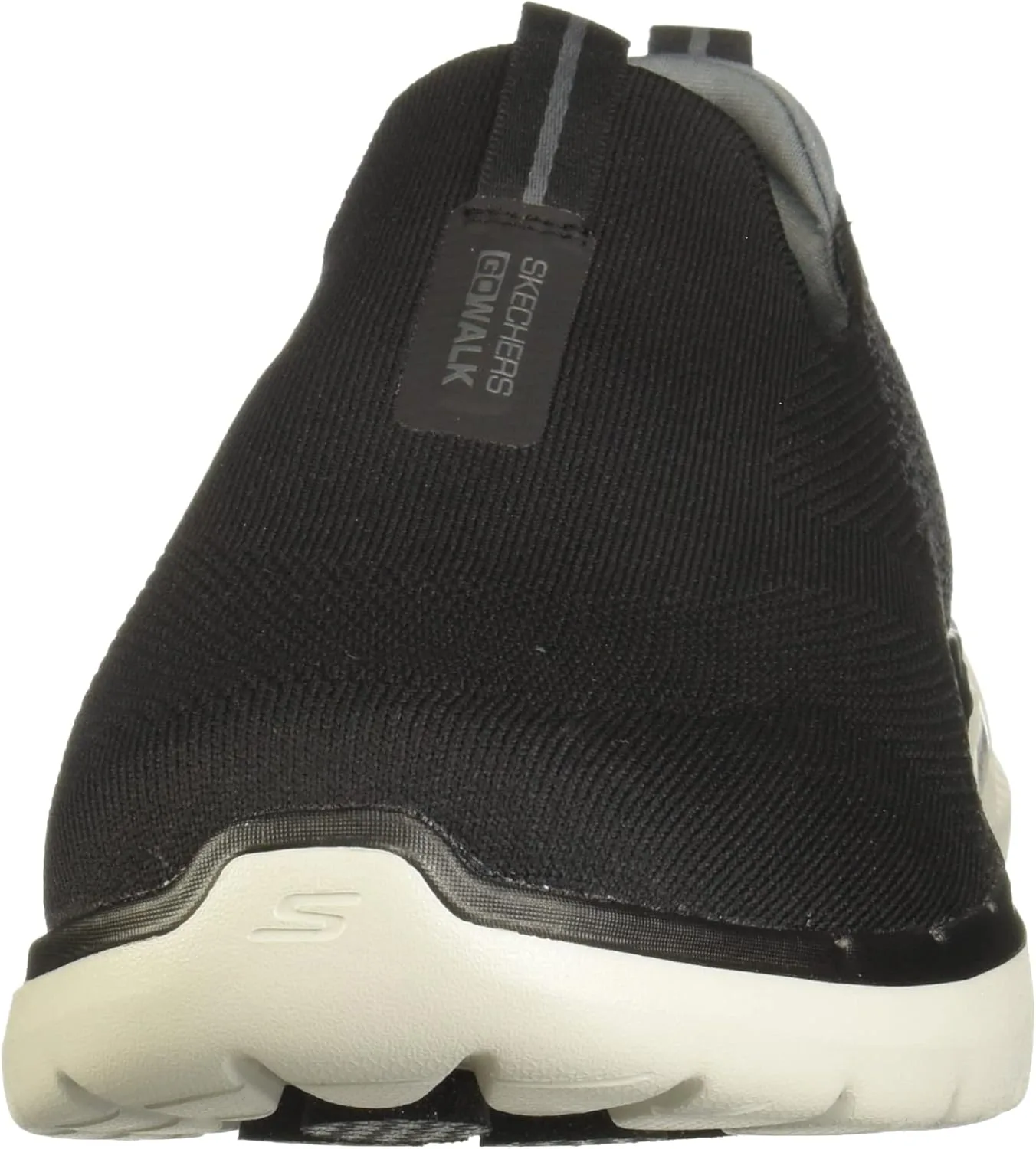 Мужские кроссовки Skechers Gowalk 6 - эластичные, без шнурков, спортивные, для походов и прогулок, черный — фото 2
