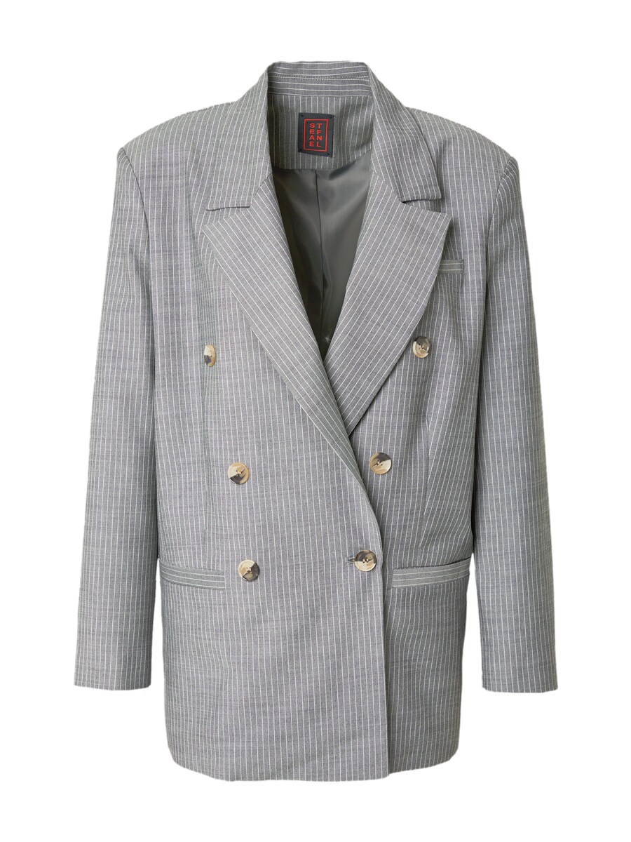 

Длинный блейзер Stefanel Blazer, серый