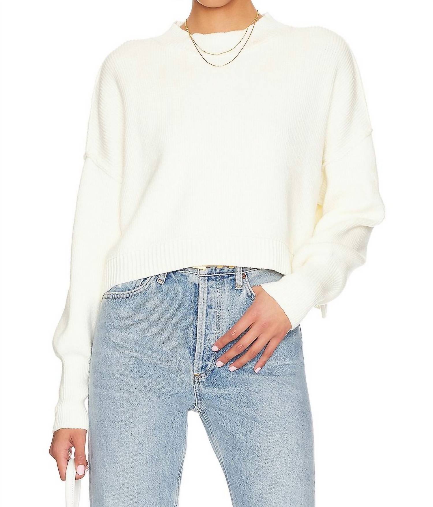 

Укороченный пуловер Easy Street в цвете Moonglow Free People