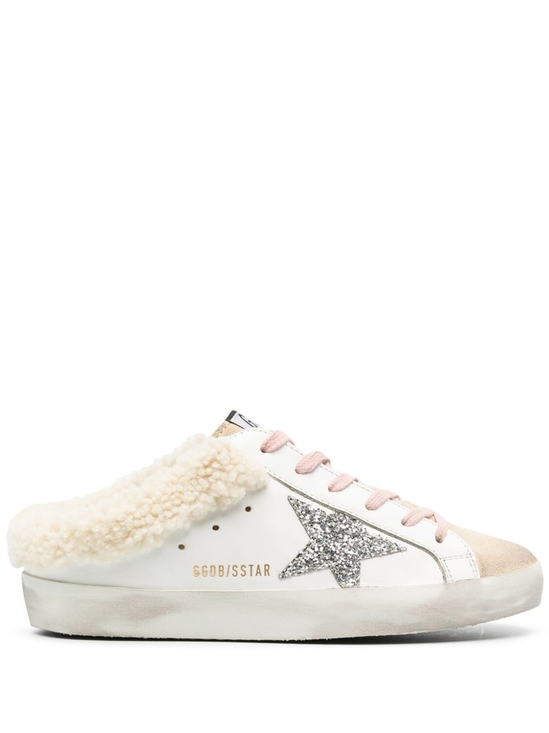 

Кеды Super-Star с блестками Golden Goose, белый