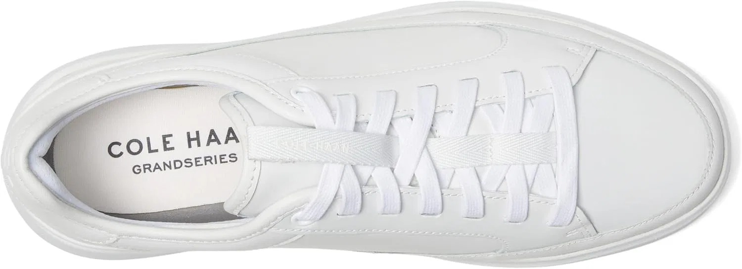 Мужские кожаные кроссовки Cole Haan Grandpro All Day Court, White — фото 2