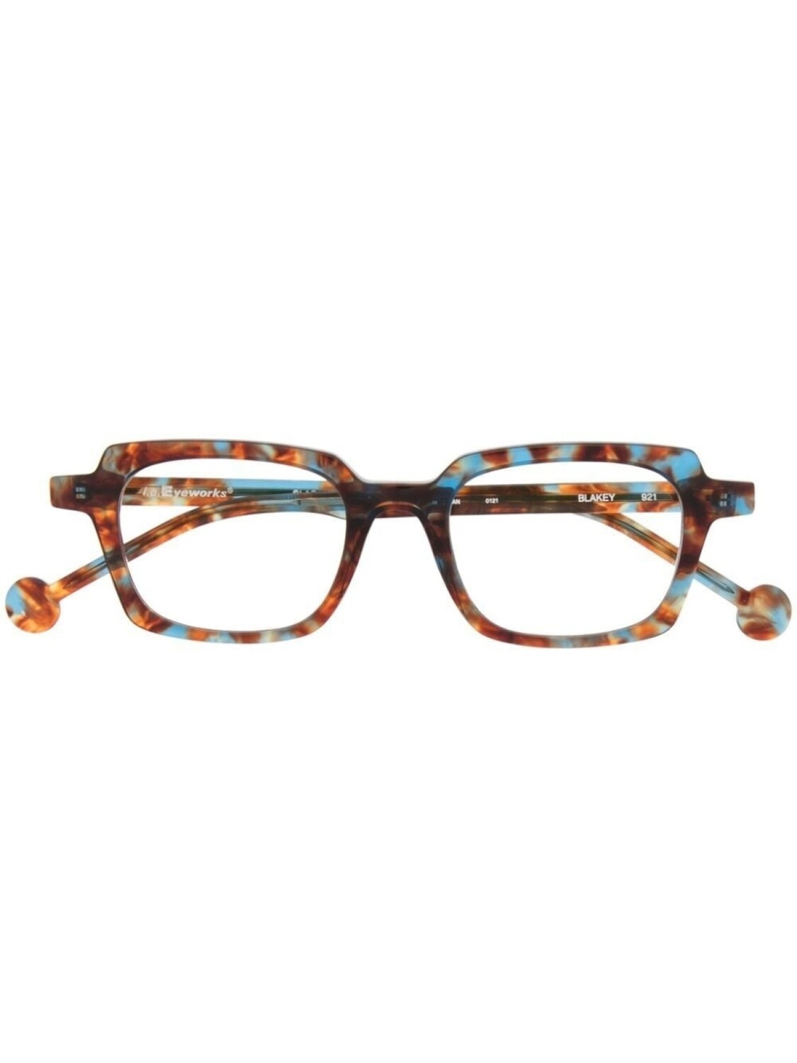 

L.A. Eyeworks очки в квадратной оправе, синий