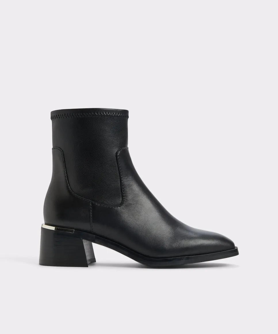 Женские ботинки с квадратным носком Aldo, черный
