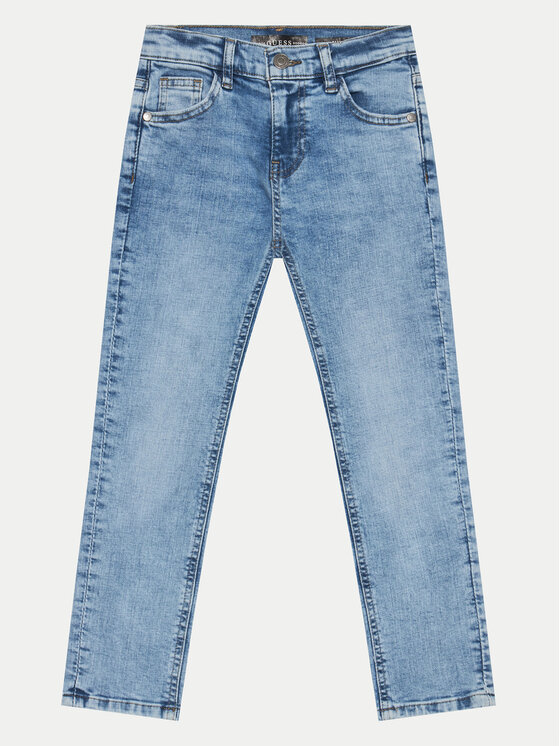 

Джинсы узкого кроя Guess, синий