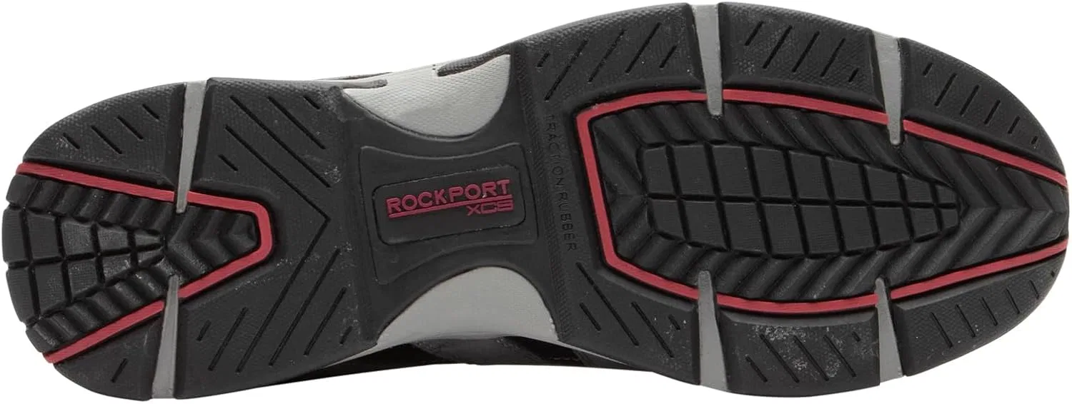 Мужские спортивные кроссовки Rockport Chranson, Steel Grey Ripstop Leather — фото 2