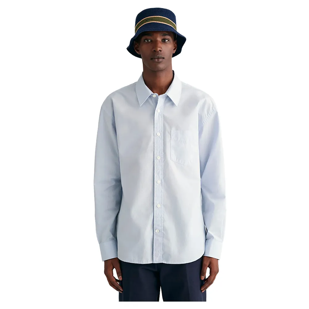 

Рубашка Gant Rel Heritage, синий