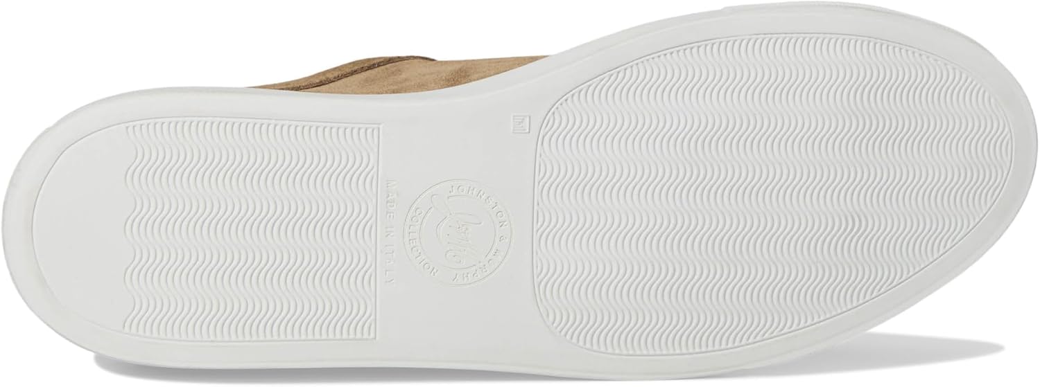 Мужские кроссовки Johnston Murphy Jared с шнуровкой от носка до подошвы Johnston & Murphy, Taupe Italian Suede — фото 3
