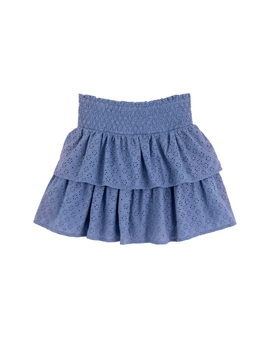 Юбка с оборками "Рути" The Beaufort Bonnet Company, синий