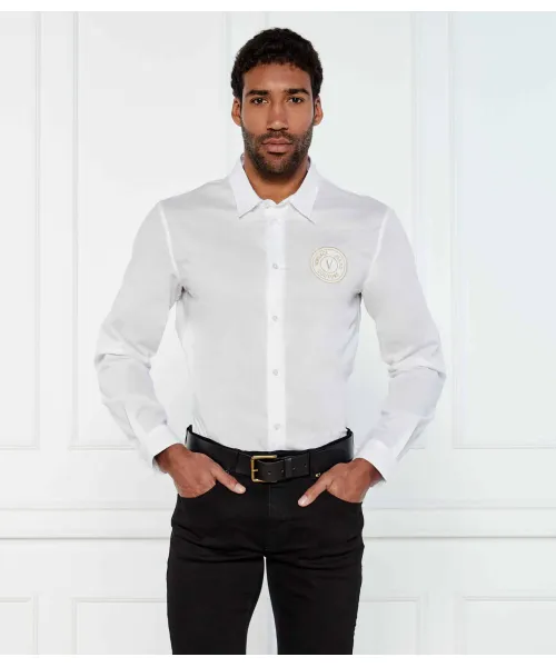 

Рубашка Slim fit Versace Jeans Couture, белый
