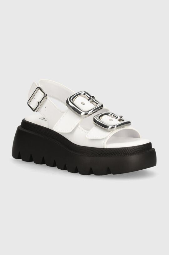 

Кожаные сандалии Transporter Steve Madden, белый