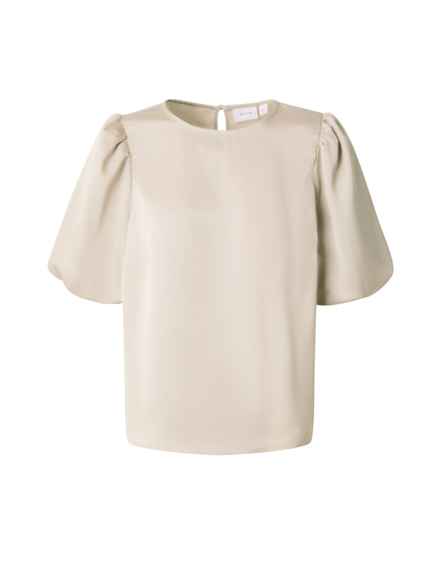 

Блузка с коротким рукавом VILA Blouse VIELLETTE, серо-бежевый