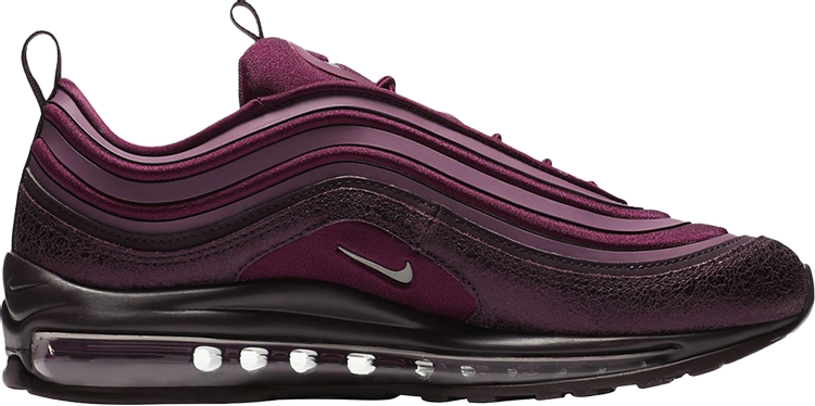 Кроссовки Nike Wmns Air Max 97 Ultra 17 SE 'Bordeaux', красный - фото