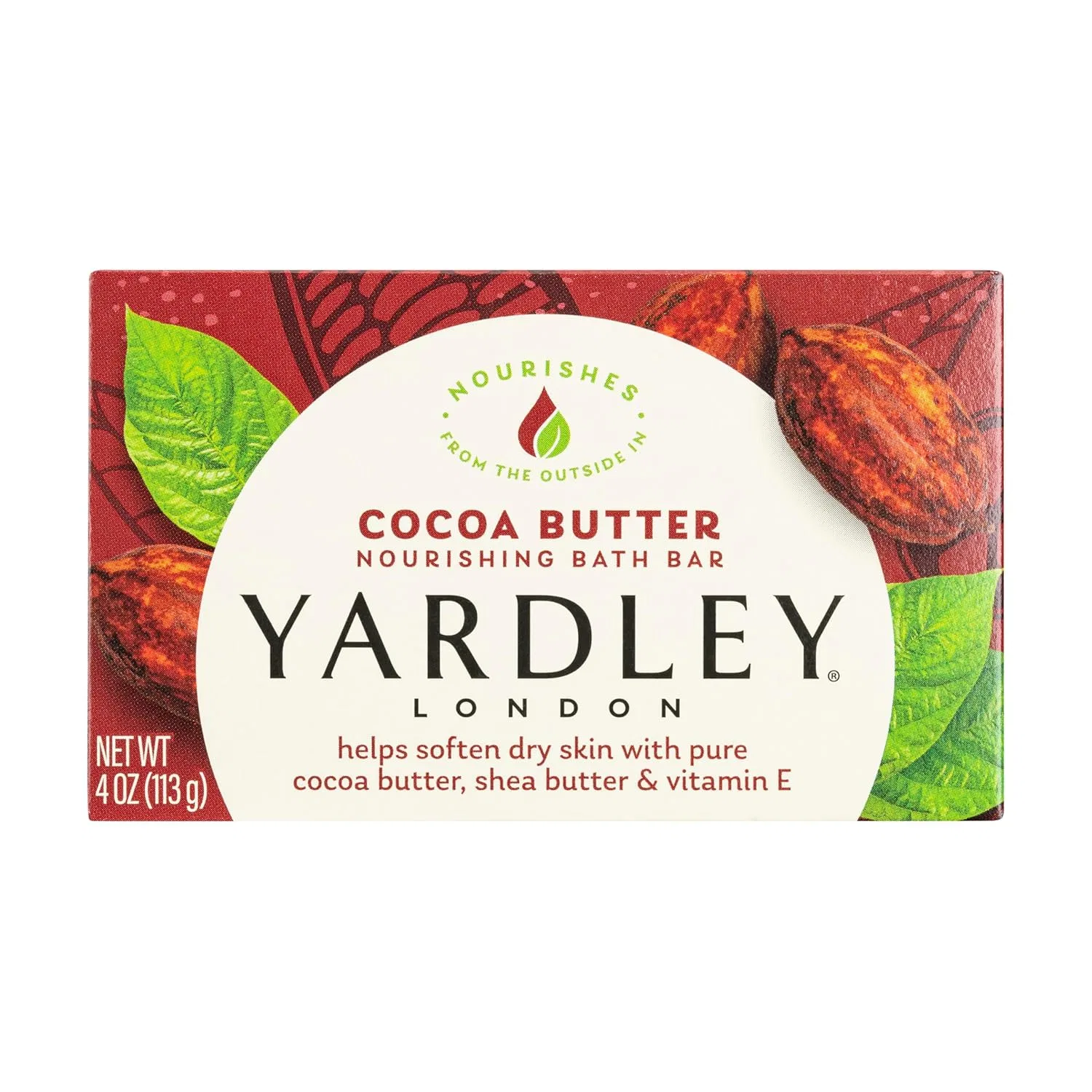 Твердое мыло, масло какао, Yardley London, 120 г