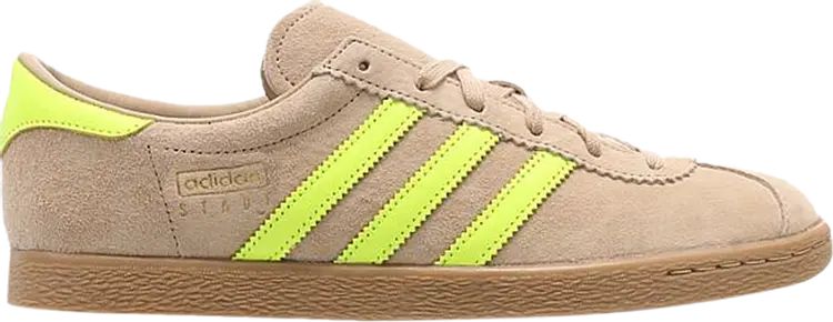 

Кроссовки Adidas Stadt 'Saint Pale Nude Solar Yellow', коричневый