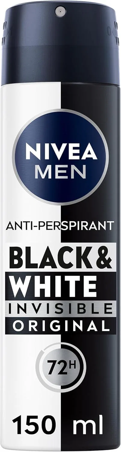 Антиперспирант NIVEA MEN Black & White Original, 150 мл