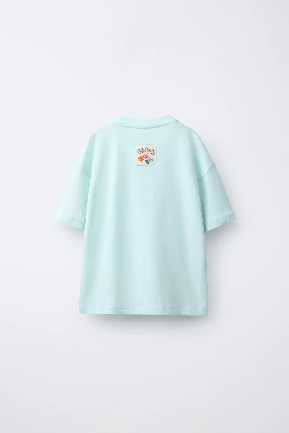 Футболка с принтом «Лило и Стич» Disney ZARA, Blue — фото 2