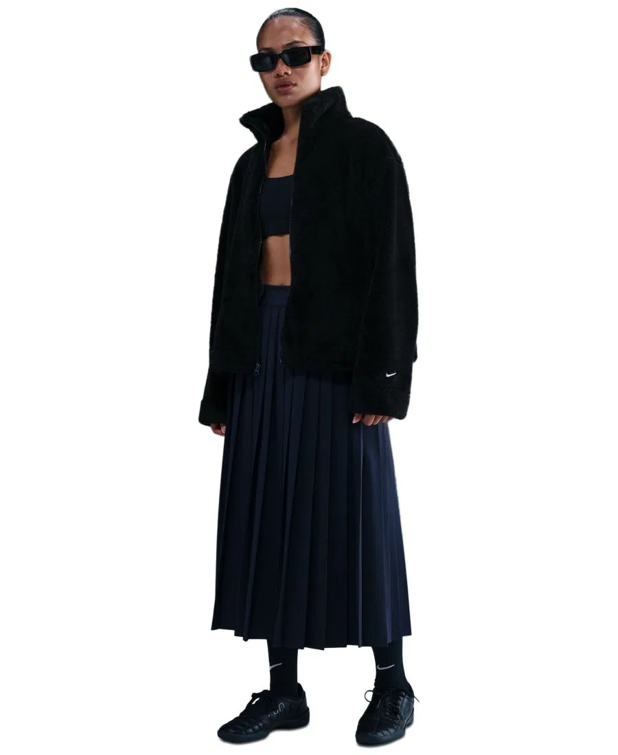 Флисовая куртка Nike Essential Sherpa High-Pile Fleece, Black/Sail