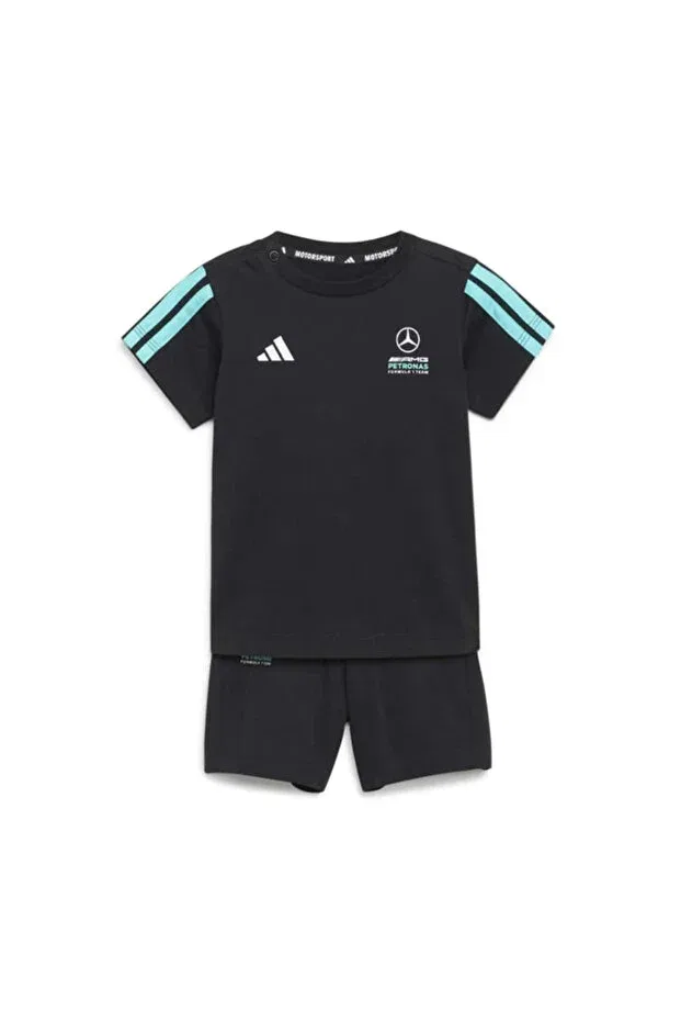 Детский спортивный комплект с принтом Adidas, Black
