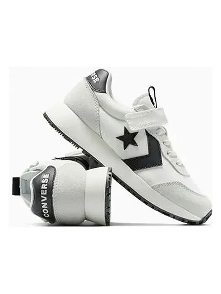 Кроссовки кожаные Omega Converse, белый — фото 4