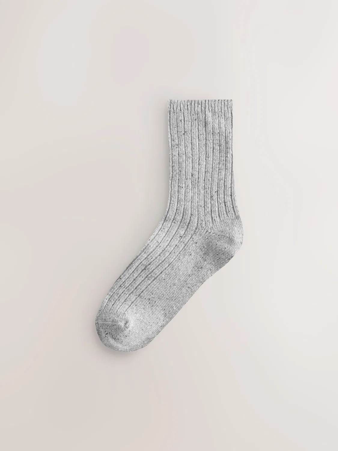 Носки теплые Tonal Grey из шерстяной смеси с шелком Next, тональный серый — фото 3